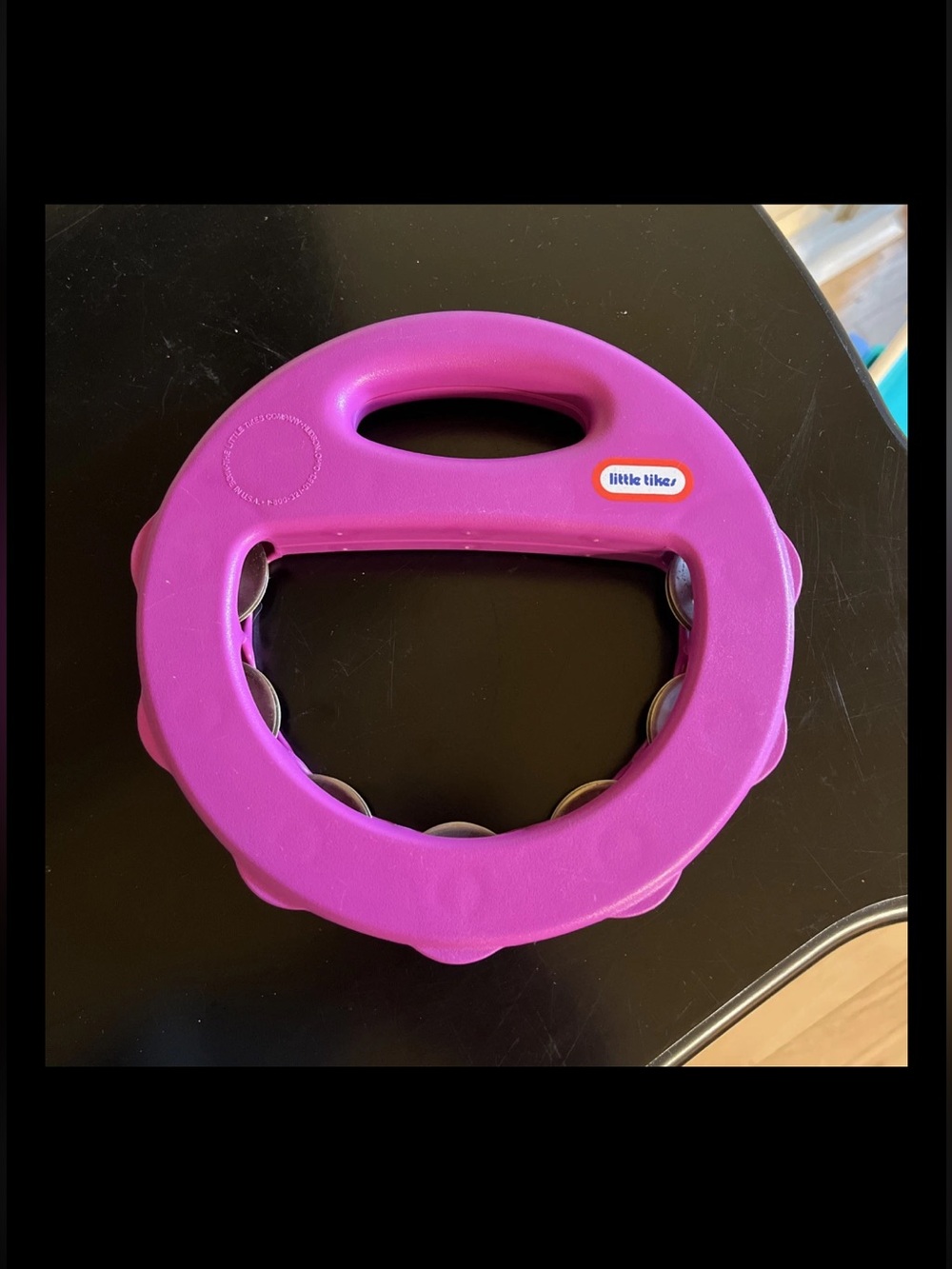 Little Tikes Purple Tambourine musical instrument new without box